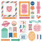 Photoplay THIS HAPPY LIFE Cardstock Ephemera Pack - Image 2
