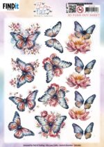FLUTTER FLAIR Berries Beauties 3D Push Out Diecuts - Image 2