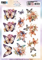 FLUTTER FLAIR Berries Beauties 3D Push Out Diecuts - Image 3