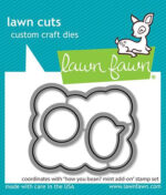 Lawn Cuts HOW YOU BEEN MINT ADD-ON Custom Craft Die 3pc