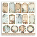 Stamperia THE OWL’S HOUSE MAXI PAD 12"X12" Scrapbook Paper Pack - Image 19