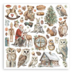 Stamperia THE OWL’S HOUSE MAXI PAD 12"X12" Scrapbook Paper Pack - Image 23