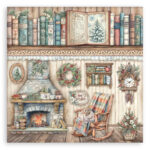 Stamperia THE OWL’S HOUSE MAXI PAD 12"X12" Scrapbook Paper Pack - Image 5