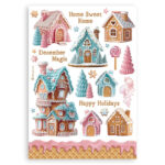 Stamperia CANDY CHRISTMAS 6”X8” Washi Pad - Image 5