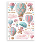 Stamperia CANDY CHRISTMAS 6”X8” Washi Pad - Image 6