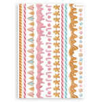 Stamperia CANDY CHRISTMAS 6”X8” Washi Pad - Image 8