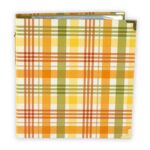 Echo Park Winnie The Pooh THE COLORS OF FALL 6"X8" Plaid Album D-Ring Binder - Image 2
