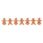 Echo Park Santa’s Christmas Delivery BEST DRESSED GINGERBREADS Washi Tape - Image 2