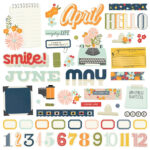 Simple Stories LIFE IN PHOTOS 12 Month Memory 12”X12” Calendar Kit - Image 8