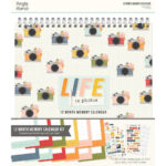 Simple Stories LIFE IN PHOTOS 12 Month Memory 12”X12” Calendar Kit - Image 10