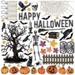 49 and Market Vicki Boutin CURIOSITIES IN WILLOW GROVE 12”X12” Halloween Assortment Pack - Image 3
