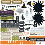 49 and Market Vicki Boutin CURIOSITIES IN WILLOW GROVE 12”X12” Halloween Assortment Pack - Image 2