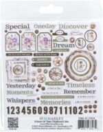 49 and Market ECHOES OF TIME Chipboard Bits 81pc - Image 3