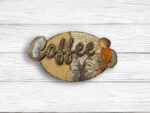 Stamperia COFFEE AND CHOCOLATE RUB ON Rubon Sheet - Image 4