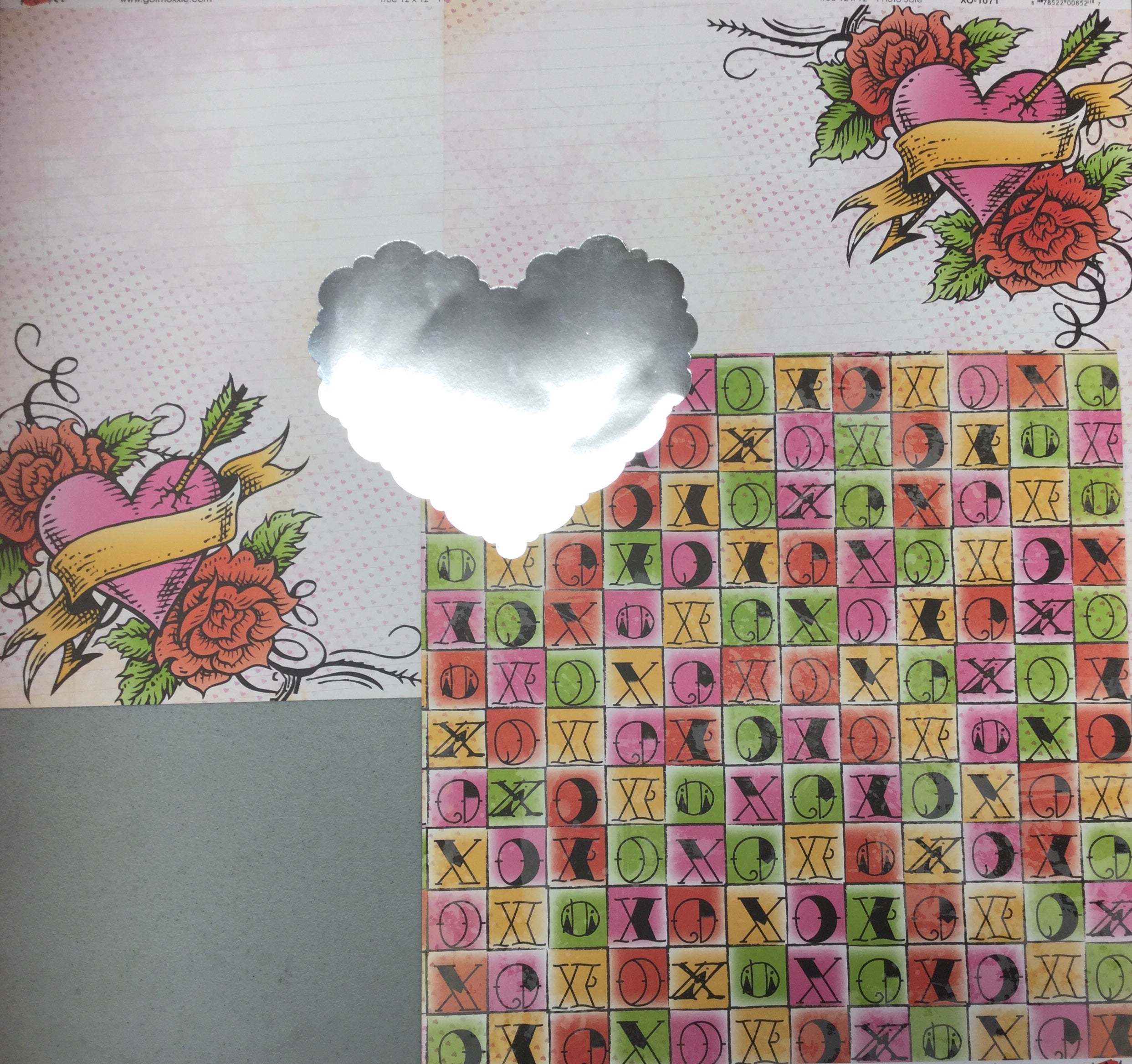 7365E53F-0B43-49A8-B589-61068282B50A.jpg Sale LOVE Themed Lot 3pc Scrapbook Pack - Image 1