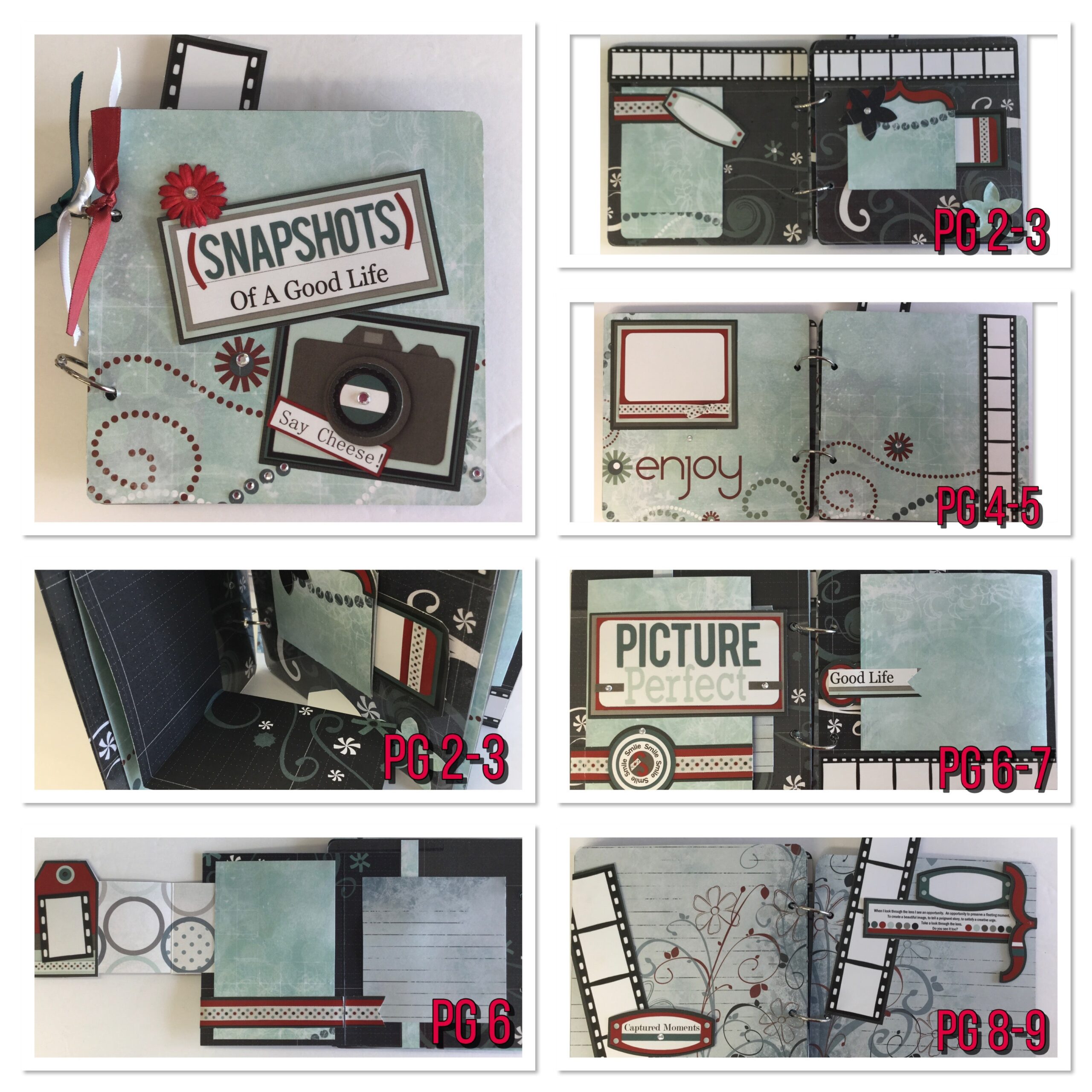 73E6D24E-BF83-4F3A-9106-E958B225F29A.jpg Scrapbooksrus PICTURE PERFECT 6”X6” Mini Album Kit - Image 1