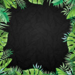 Scrapbook Customs DARK TROPICAL FLORAL 12”X12” Paper Pack - Image 15