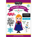 Scrapbooksrus ICE PRINCESS 12”X12” Mini Scrapbook Kit 3pc - Image 2