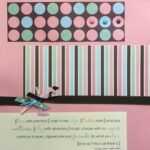 Premade Pages LIVE WITH INTENTION 12"X12" Scrapbook Page