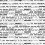 ARCHERY PRIDE 2 12X12 Scrapbook Customs Paper - Image 2