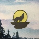 WOLF Custom Scrapbook Die Cut Embellishments - Image 2