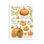 Stamperia WHISPERING WOODS Washi Pad 8 Sheets - Image 7