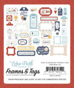 Echo Park Baby On Board IT’S A BOY Frames & Tags 33pc - Image 2