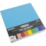 Colorbok PRIMARY 12”X12” Cardstock 180 Sheets - Image 2