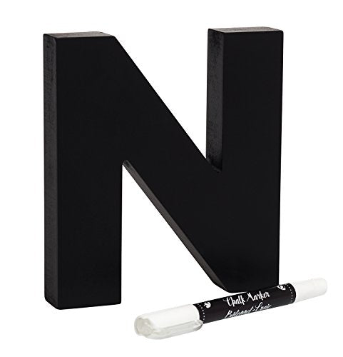 75941530-39F8-4439-A544-751503212282.jpg American Crafts CHALKBOARD LETTER Black N - Image 1