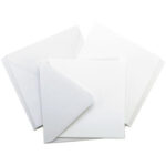 Kaisercraft 10 CARDS AND PAPER ENVELOPES White - Image 2