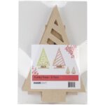 Kaisercraft FUNKY TREES 3D Wood Art 2pc