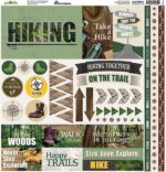 Reminisce TAKE A HIKE 12”X12” Scrapbook Kit 9pc - Image 3