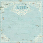 Paper House Wedding Day SWEET LOVE 12X12 Scrapbook Sheet - Image 2