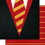 WIZARD ROBE 1 DOUBLE SIDED 12"X12" Paper