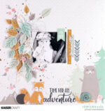 Kaisercraft Hide & Seek WOODS 12X12 Scrapbook Paper - Image 3