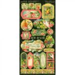 Graphic 45 LOST IN PARADISE COLLECTION Stickers 42pc. - Image 2