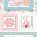 Echo Park OUR LITTLE PRINCESS Chipboard Frames 18pc