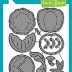 Lawn Fawn Cuts STITCHED GARDEN VEGGIES Custom Craft Dies 11pc
