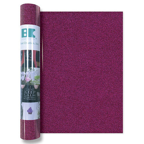 77E0D708-70DB-46B3-9B94-CF667CCD3074.jpg Best Creations FUSCHIA Metallic Iron-On Vinyl - Image 1