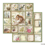 Stamperia FOREST MAXI PAD 12"X12" Scrapbooking Paper Pack - Image 7