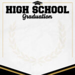 HIGH SCHOOL GRADUATION 12"X12" Scrapbook Customs Paper - Image 2
