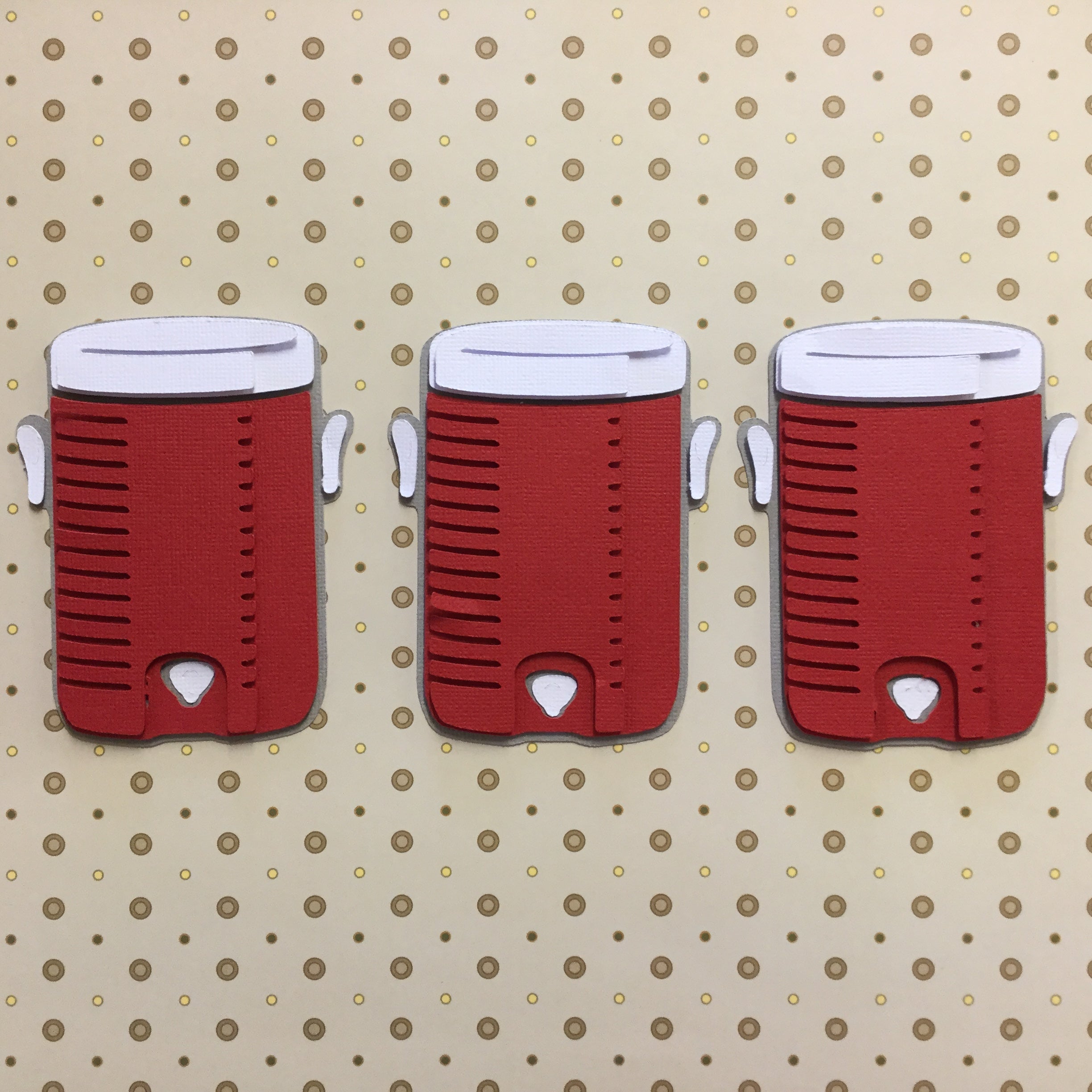 7815E5AA-8688-489D-9B08-95CE61FE3602.jpg WATER COOLER Camping Scrapbook Die Cuts - Image 1