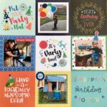 Echo Park It’s Your Birthday Boy 4X4 JOURNALING CARDS 12"X12" Scrapbook Paper - Image 2