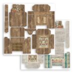 Stamperia Lady Vagabond Lifestyle MINIATURE DREAM ROOM 3D Paper Kit - Image 3