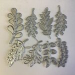 Craft Cutting TREE LEAVES Metal Dies 8pc - Image 2