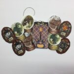 Tags & Ephemera 10pc HALLOWEEN Steampunk Globes Cat