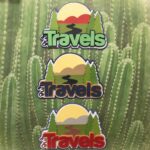 OUR TRAVELS Scrapbook Die Cuts