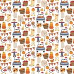 Echo Park Fall FALL HARVEST 12"x12" Scrapbook Paper - Image 2