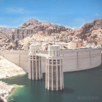 Nevada HOOVER DAM Lake Mead Double Sided 12"X12" Scrapbook Paper - Image 3