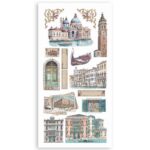 Stamperia VENICE CITY OF ART 6”X12” Paper Cutouts - Image 3